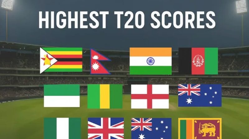 Highest Score in T20