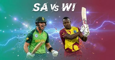 South Africa vs West Indies 1st T20