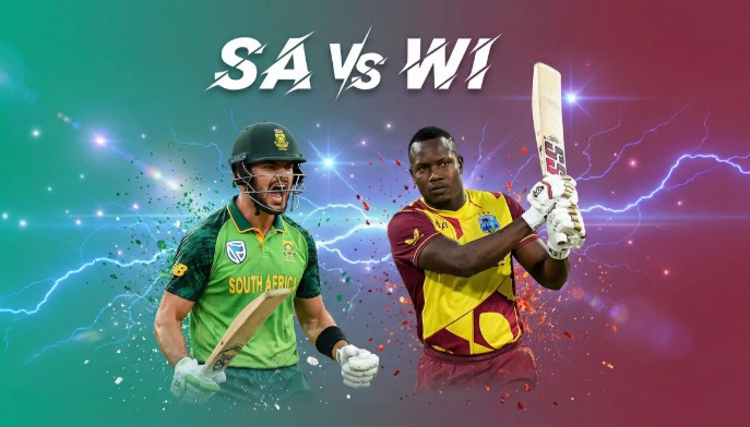 South Africa vs West Indies 1st T20